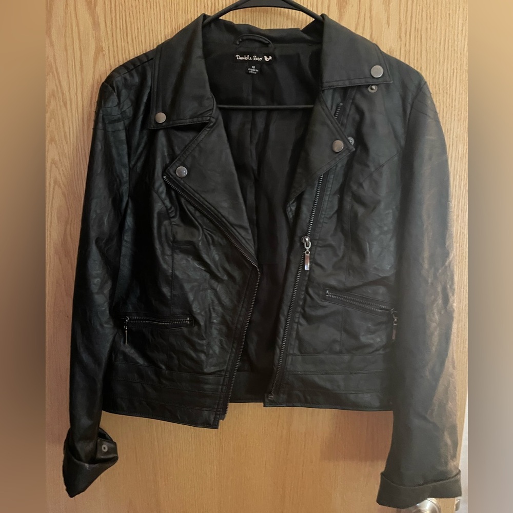 Faux Leather Jacket